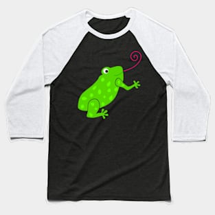 Frosch beim Jagen Baseball T-Shirt